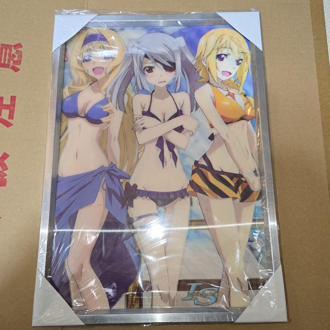 IS　インフィニット・ストラトス 3D水着キャラクターアートボード