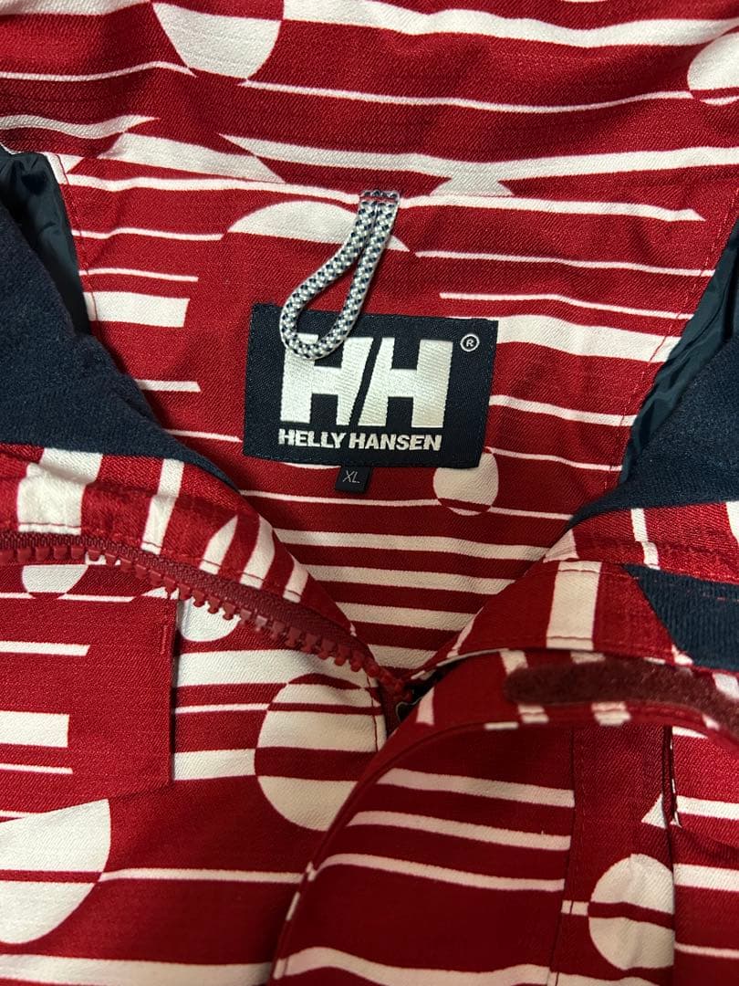 ⭐︎値下⭐︎Helly Hansen スキーウェア上(赤/白)
