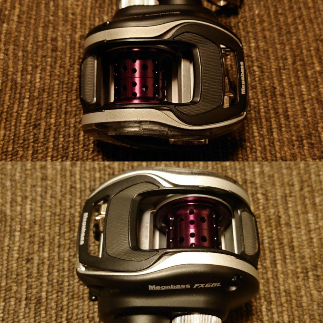 極上美品廃盤 メガバス FX68L レフトハンドル SLP RCS KTF CT