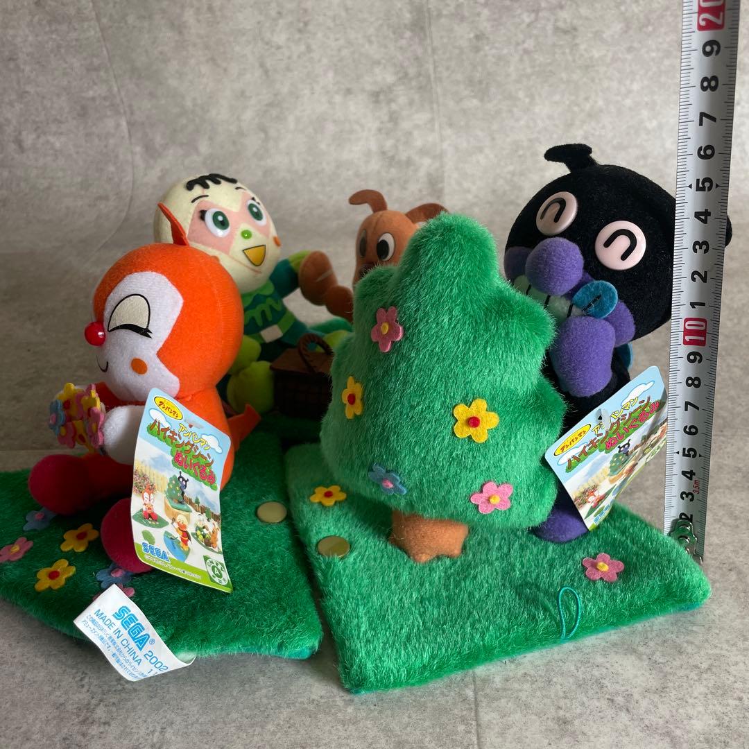 希少レア　アンパンマンぬいぐるみ 非売品セガ　平成レトロドキンちゃんメロンパンナ