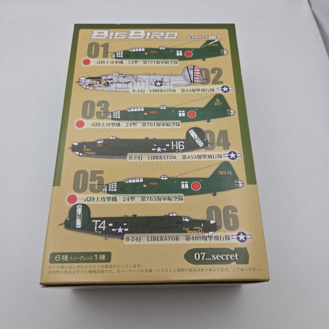 ミリタリーエアクラフトシリーズ ビッグバード Vol.1　1BOXセット
