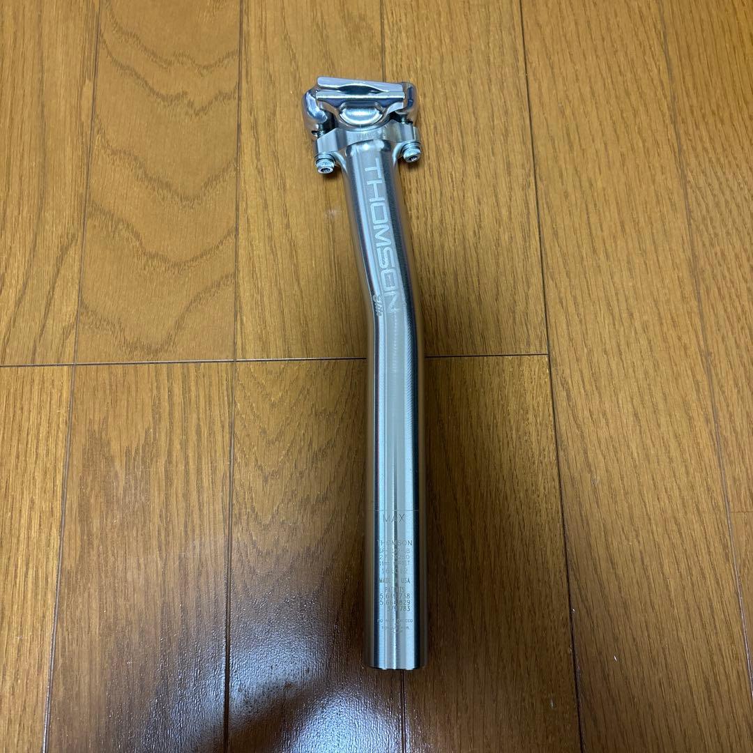 THOMSON Elite シートポスト　27.2 x 250mm シルバー
