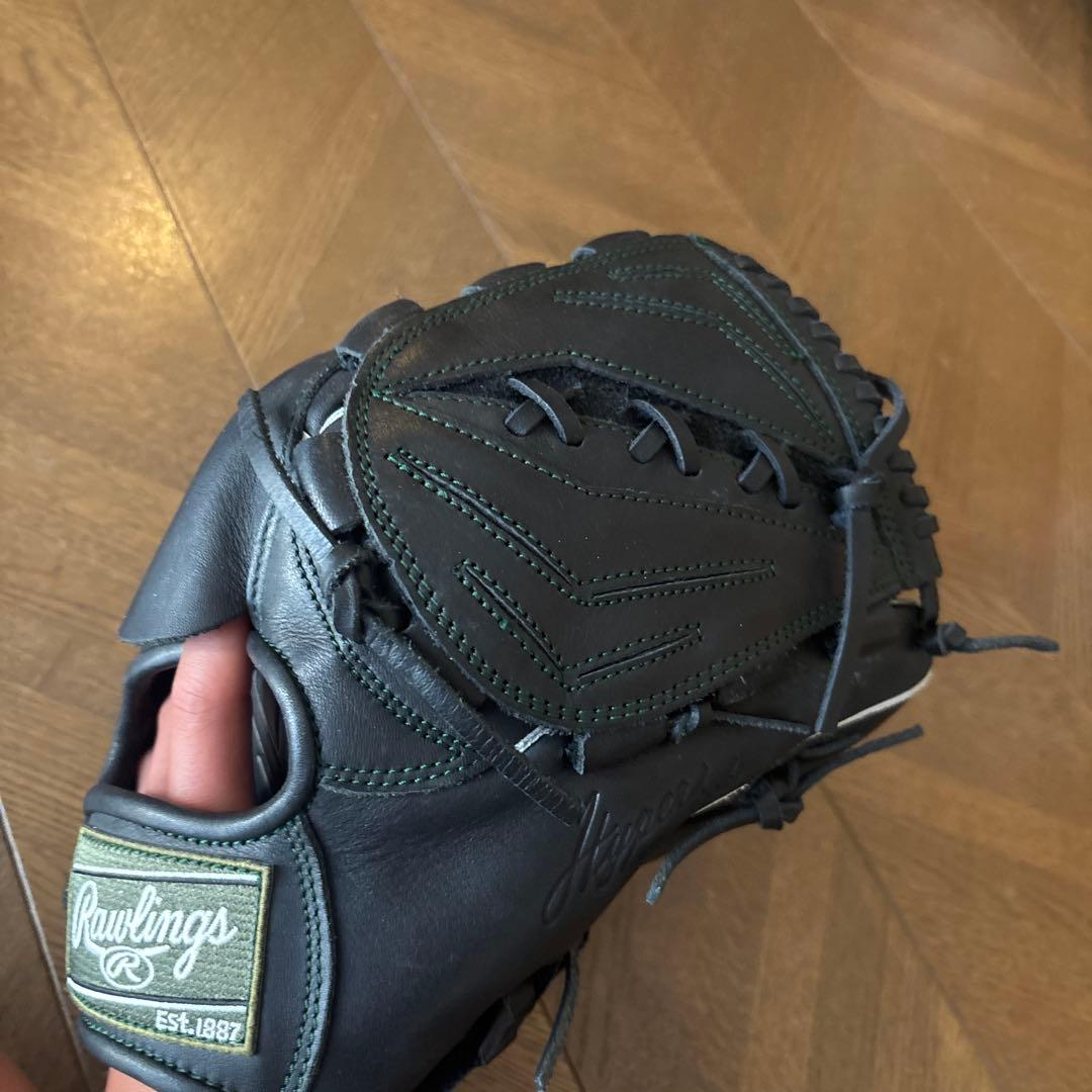 Rawlings ブラック 軟式グローブ FPG
