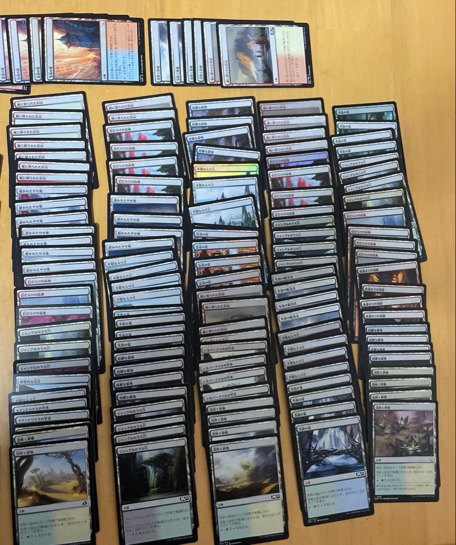 mtg土地まとめ 小道 レア土地 2色土地など 計217枚 メルカリ便