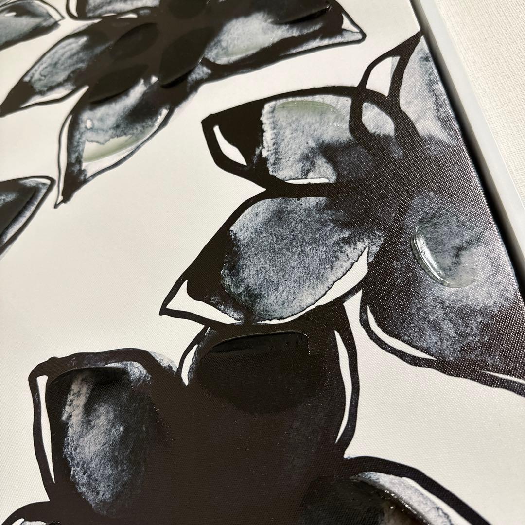 完売アート 壁掛け 自立 立て掛け パネル 絵 フランフラン モダンワークス