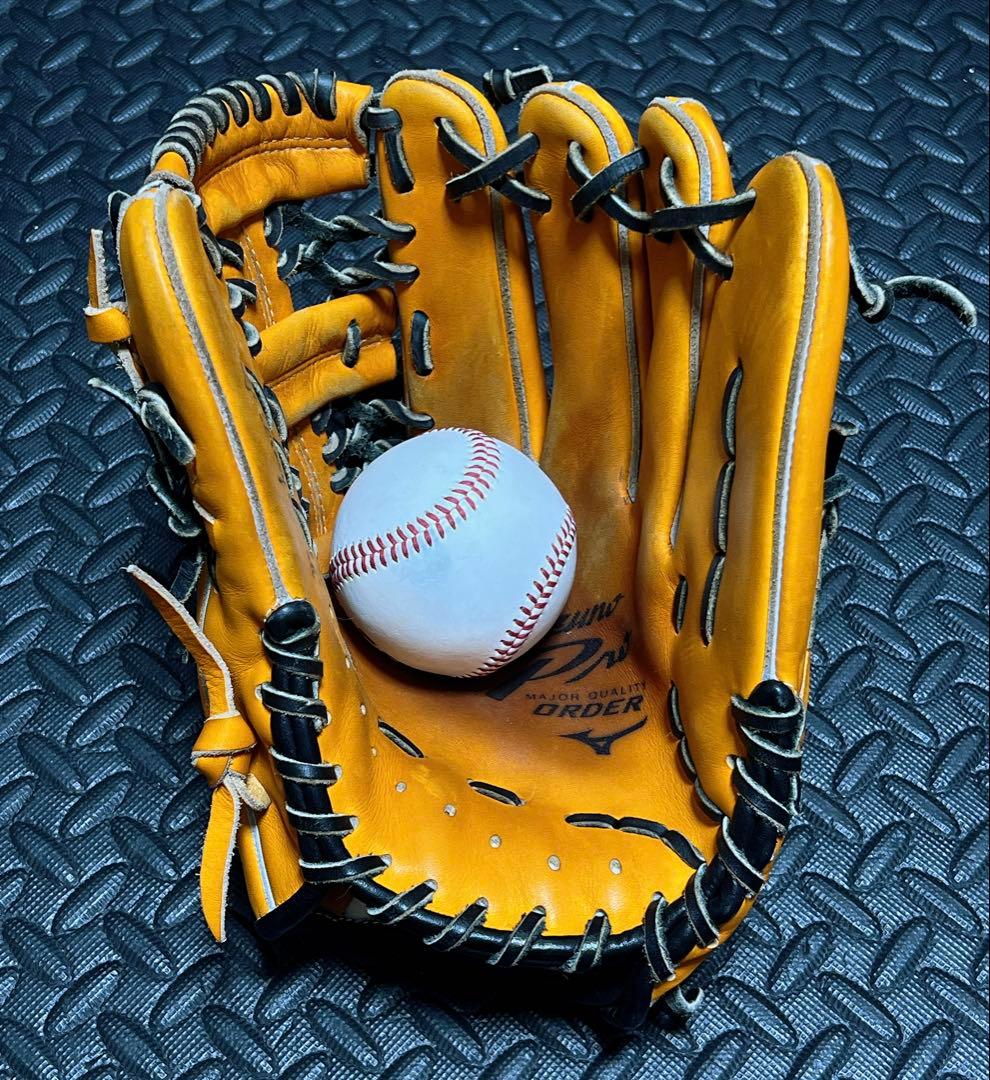 ミズノプロ オーダー 軟式 内野手用 グローブ 村上モデル