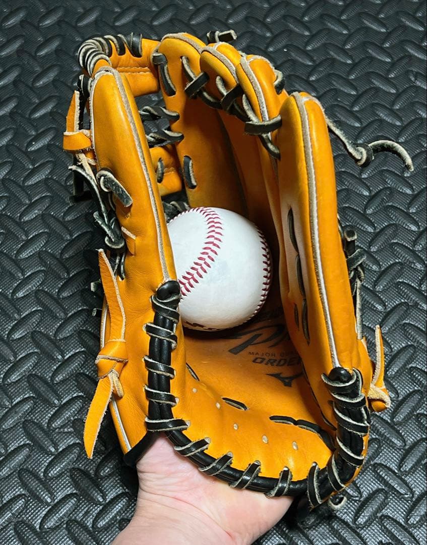 ミズノプロ オーダー 軟式 内野手用 グローブ 村上モデル