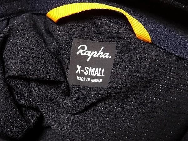 Rapha ラファ サイクルジャージ 自転車 ロードバイク X-SMALL 黒色