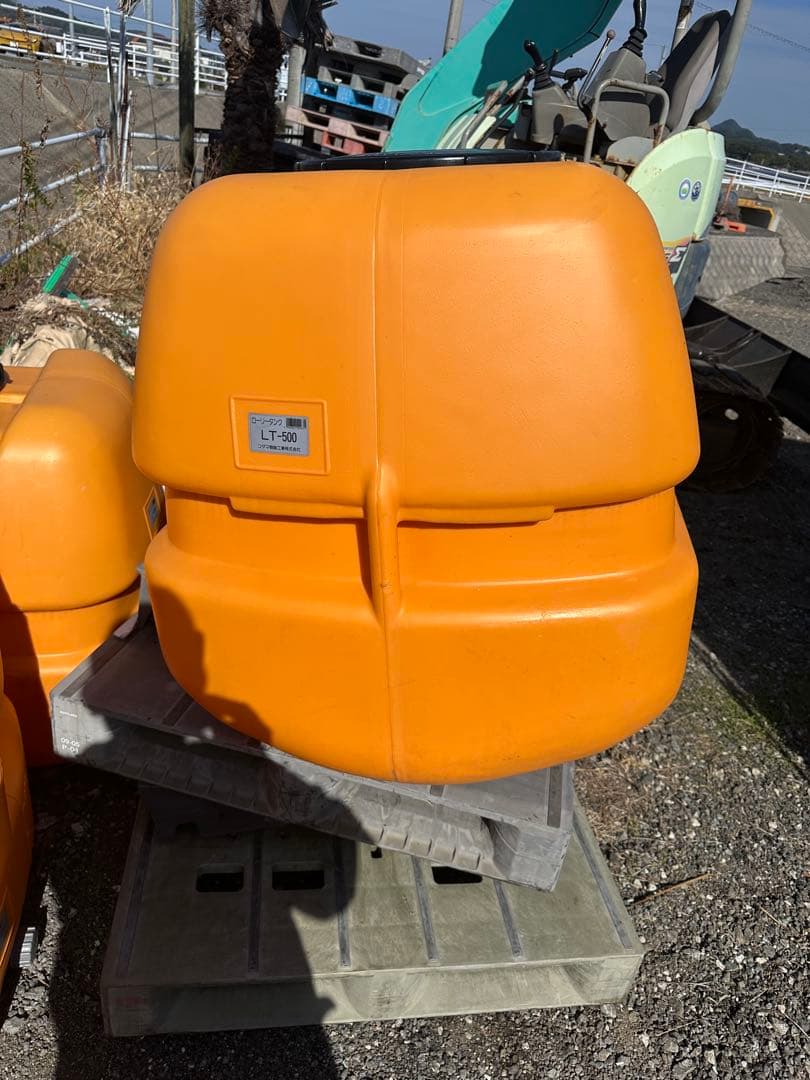 ゴ*3様 LT-500 オレンジ貯水タンク 500リットル