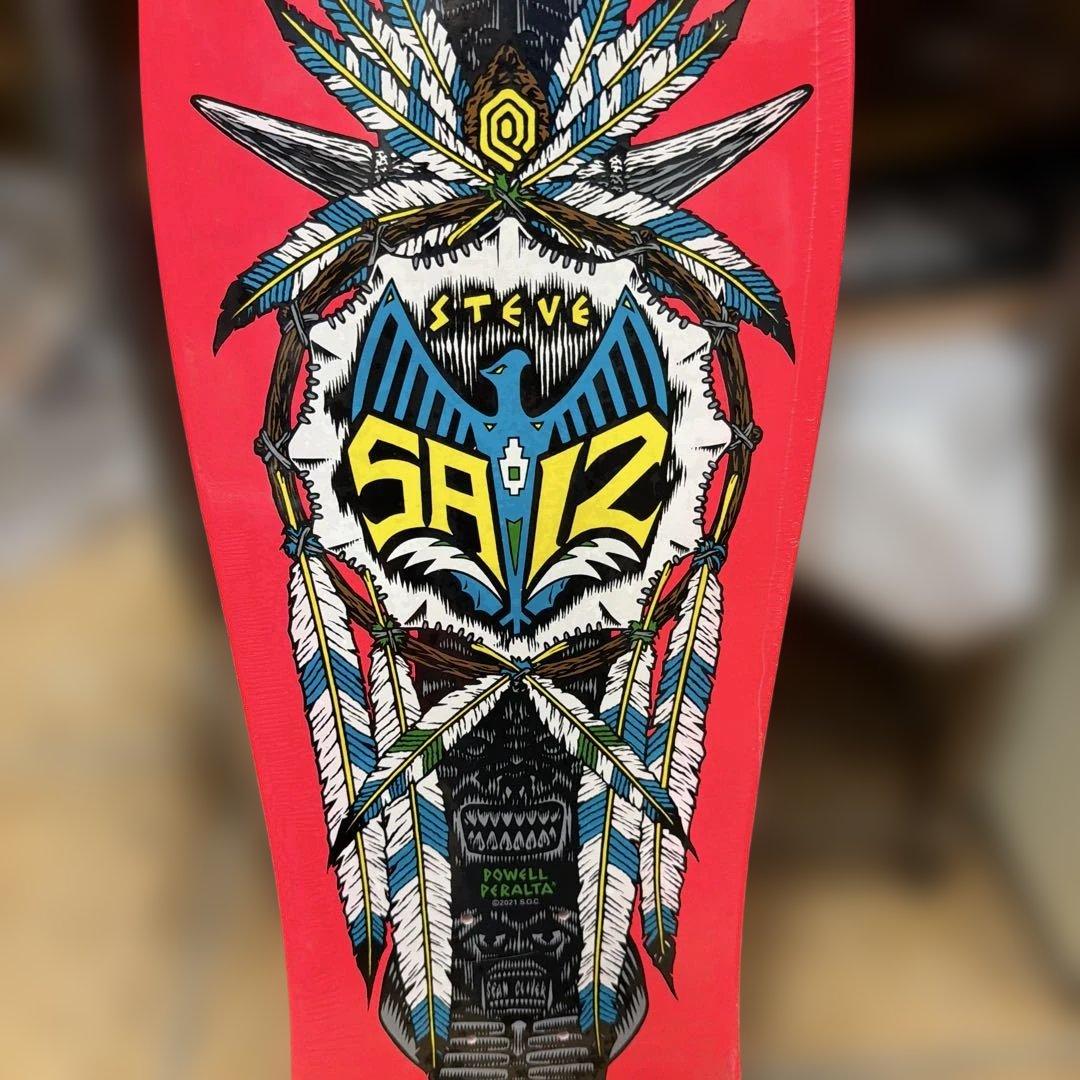 Powell STEVE SAIZ TOTEM スケボーデッキ復刻版10㌅