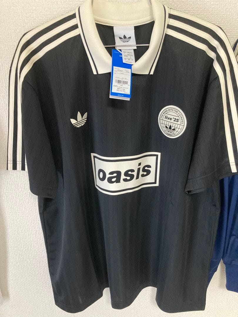 adidas oasis フットボールシャツ XLサイズ　サッカーシャツ
