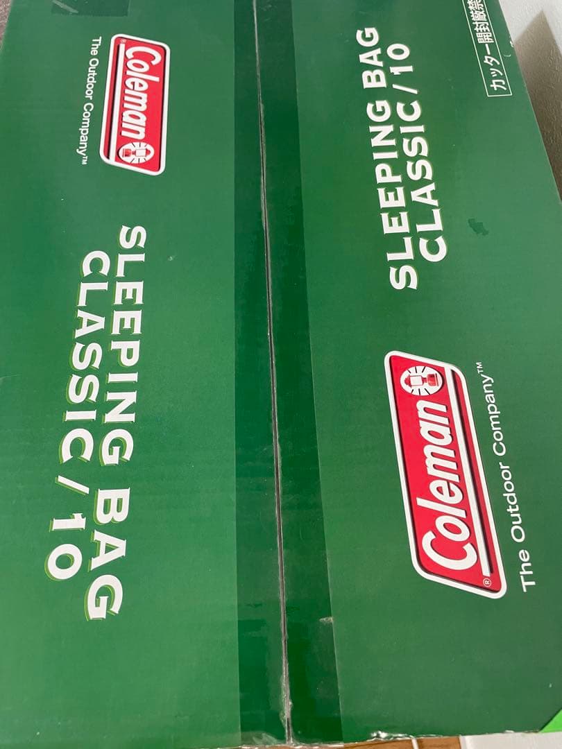 新品未使用品Coleman スリーピングバッグ クラシック/10 寝袋　シェラフ