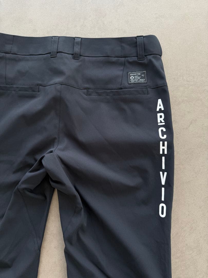 【新品未使用】ARCHIVIO アルチビオ メンズ ゴルフパンツ 黒 48