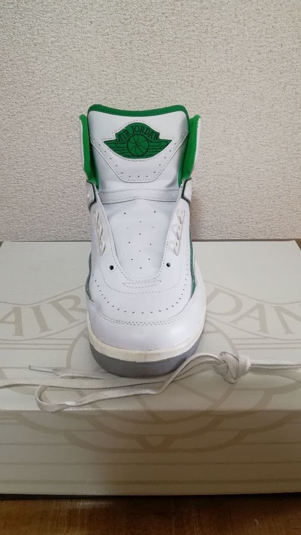 シューズ(男性用) Nike Air Jordan 2 Retro \"Lucky Green\"