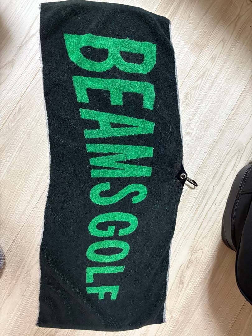 BEAMS GOLF キャディバッグ ブラック グリーン