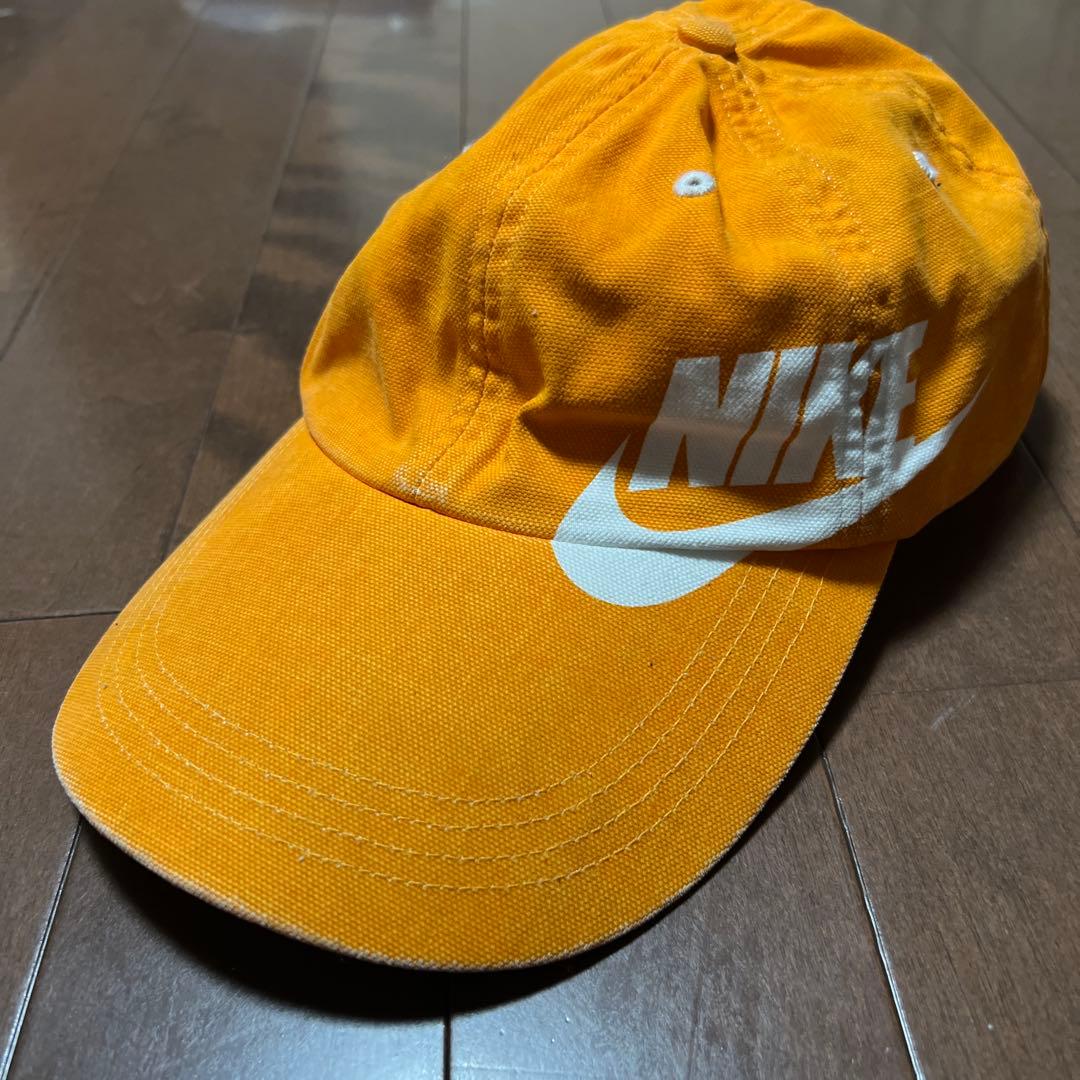 ※激レア※ Nike オレンジ キャップ ロゴ入り