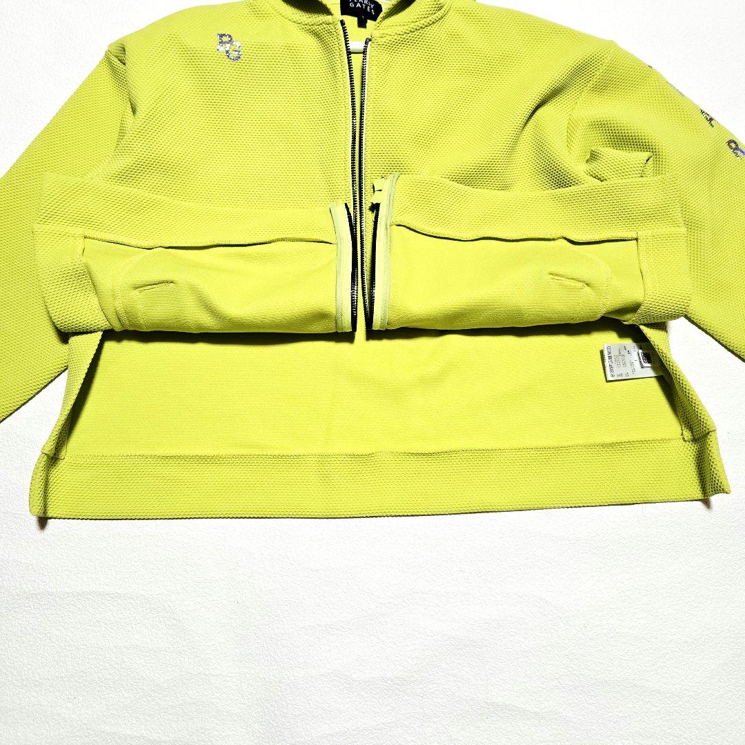 パーリーゲイツ　レディースゴルフウェア　軽量　ジップパーカー　M