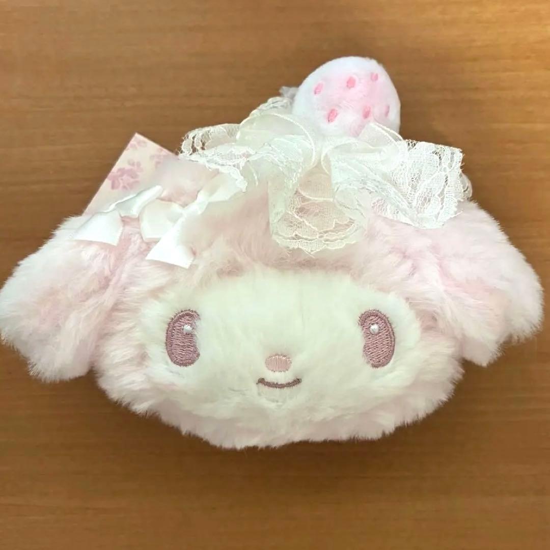 マイメロディ 白いちごのティータイム フェイスポーチ