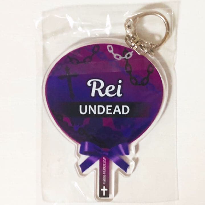 新品★あんステ★DR【UNDEAD】タワレコカフェ★ミニうちわ型キーホルダー