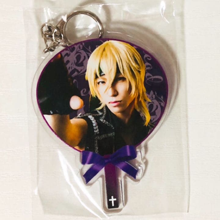 新品★あんステ★DR【UNDEAD】タワレコカフェ★ミニうちわ型キーホルダー