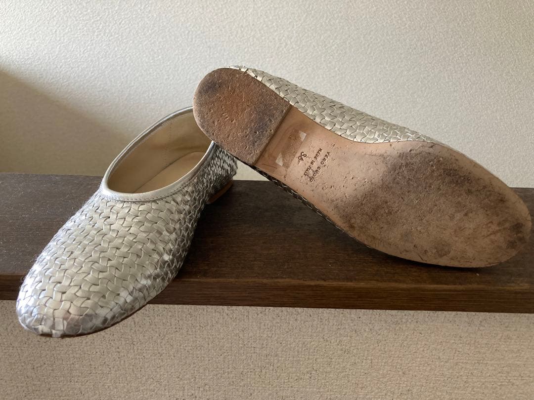 GALERIE VIEメッシュフラットシューズ