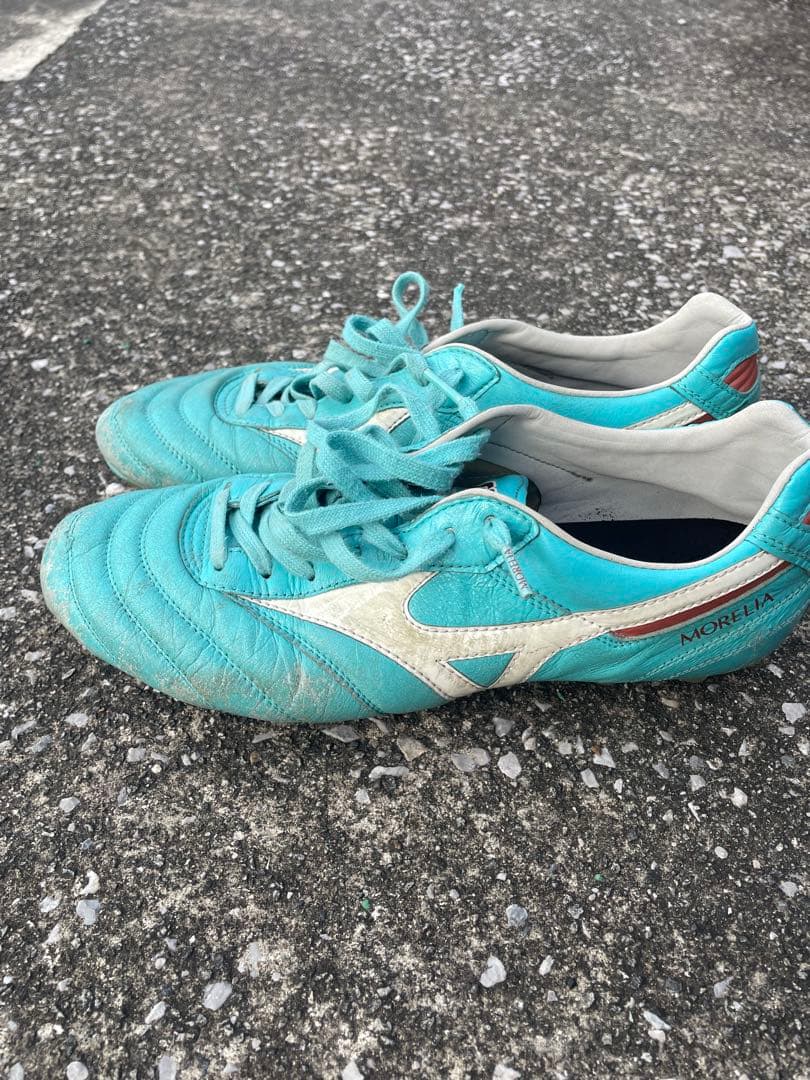 Mizuno Morelia 水色 限定カラー　26.5
