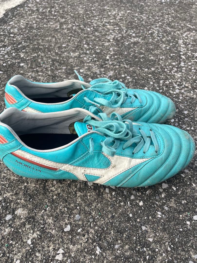 Mizuno Morelia 水色 限定カラー　26.5
