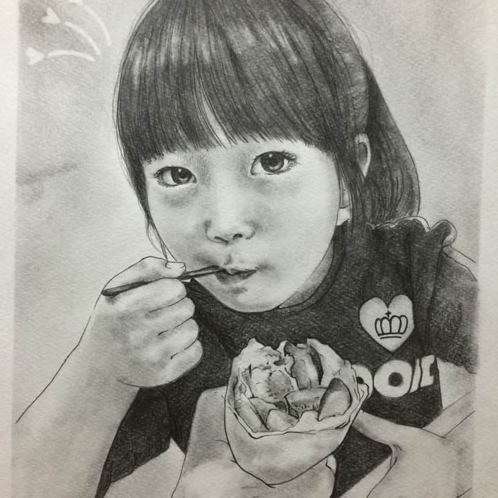 似顔絵イラストオーダー受付☆あと おひとり様☆決まりました！