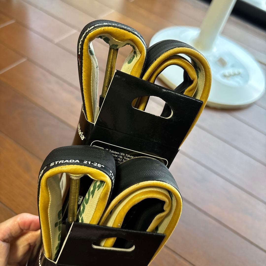vittoria strada 28in×21mm チューブラー 未使用長期保管