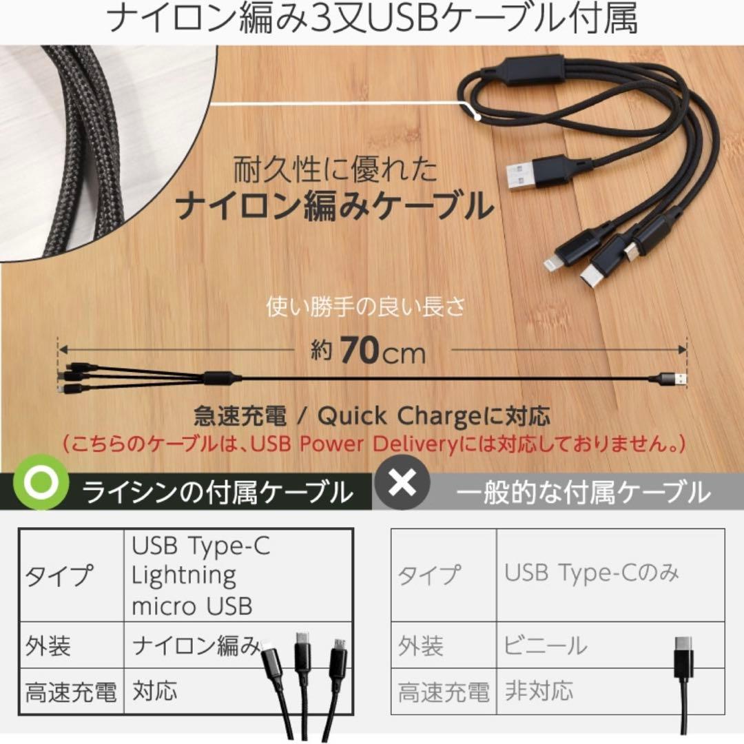泉*様 【新品・未開封】Lysin LEDランタン 12000mAh ブラック