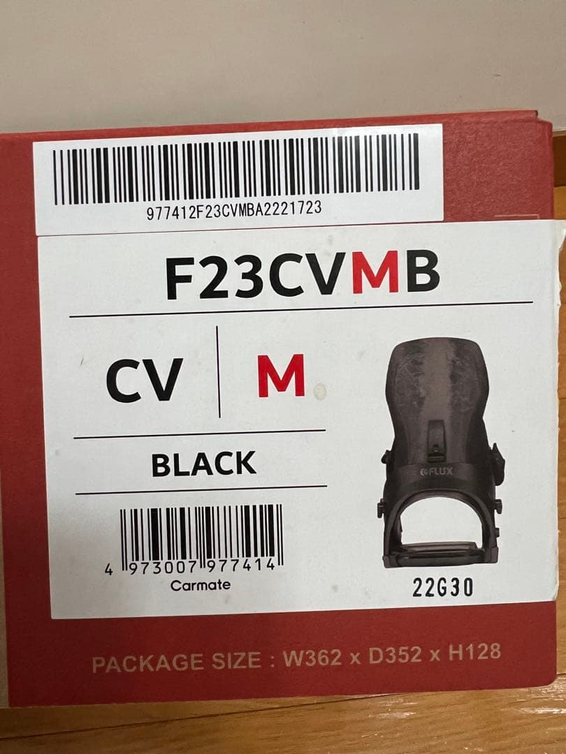 FLUX CV M フラックスバインディング　ビンディング　22-23年モデル