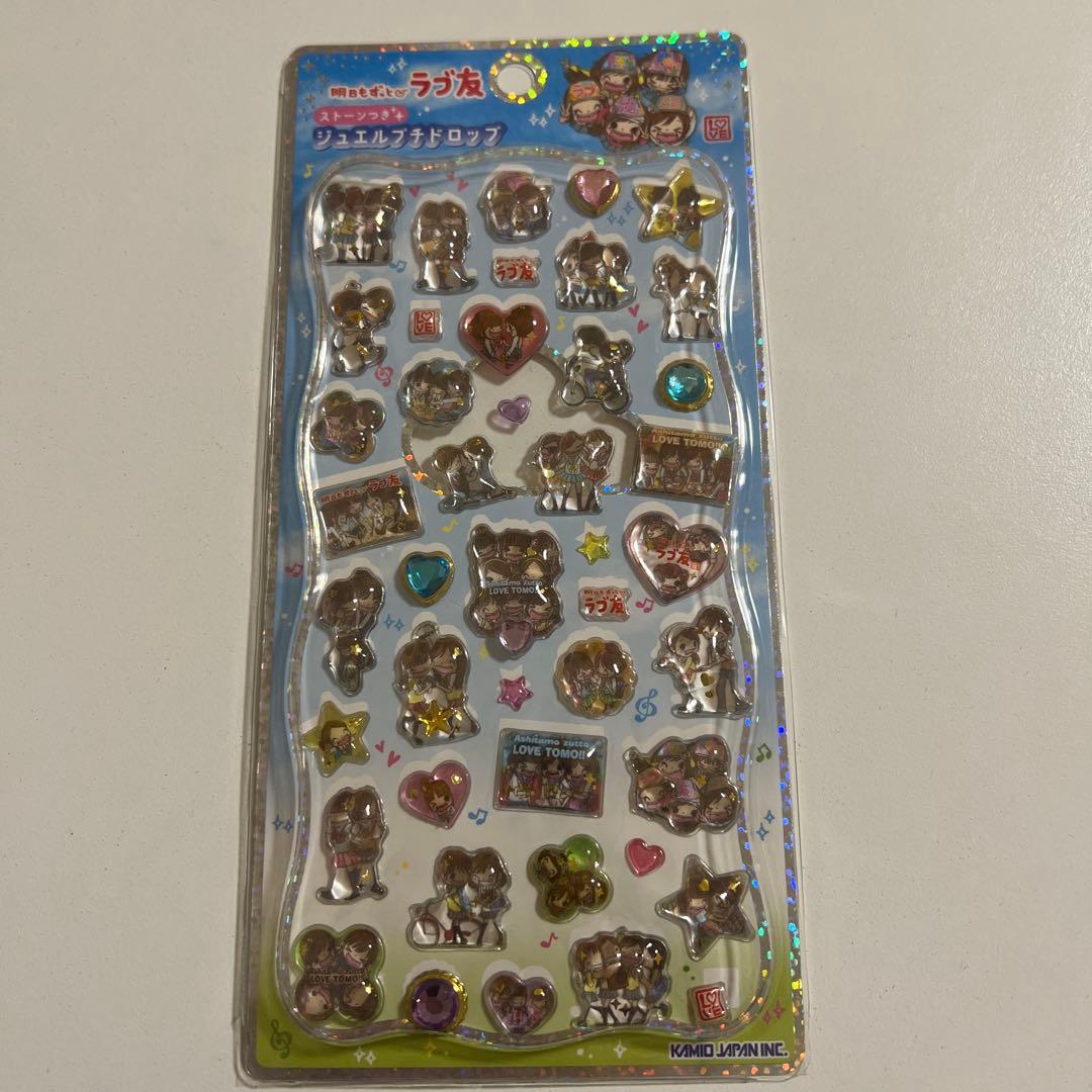 【正規品】プチドロップステッカー　ディズニー　マリーちゃんたまごっち等6枚セット