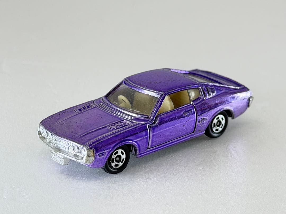 日本製トミカNo.86トヨタ セリカ LB 2000GT パープルメタリック