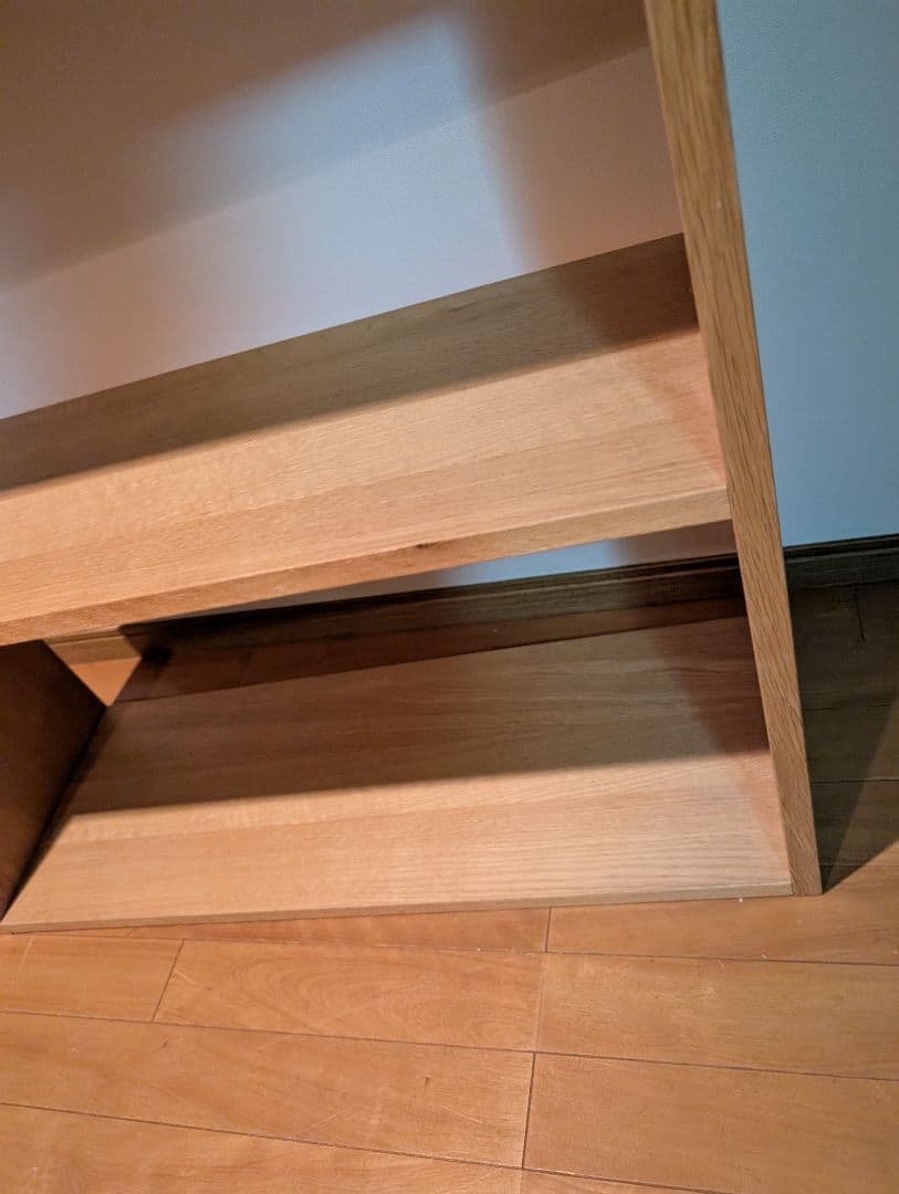 《送料込》無印良品 スタッキングシェルフワイド 5段 オーク 棚収納