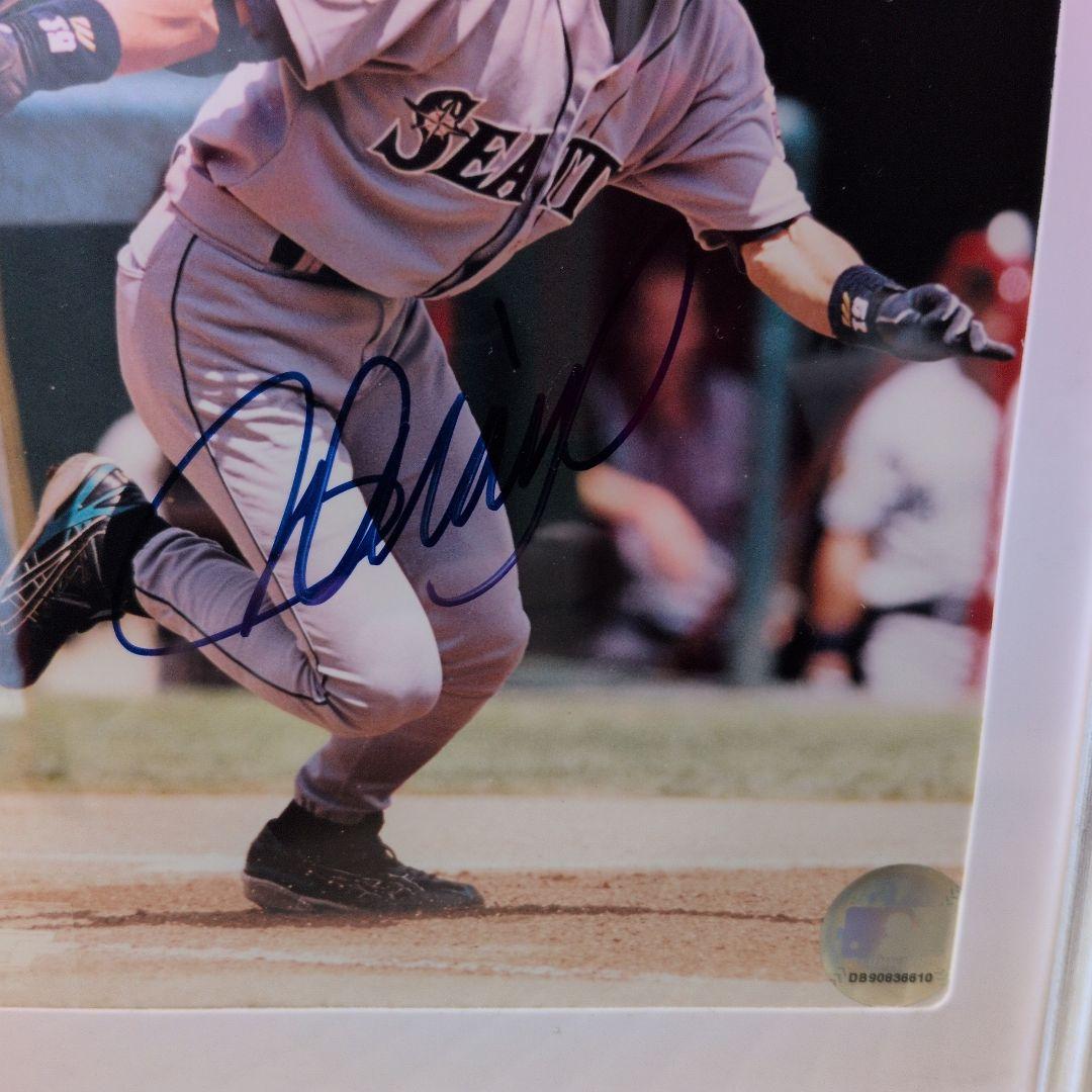 イチロー選手　サイン入り写真額