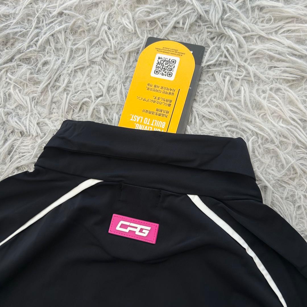 新品　CPG GOLF 長袖ポロシャツ　冷感　ストレッチ　ブラック　ネイビー　1
