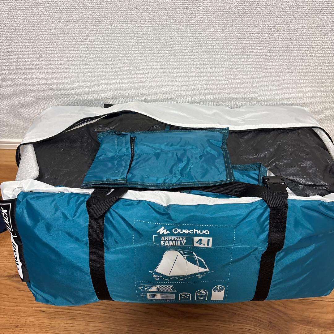 Quechua ファミリーキャンプテント 4.1