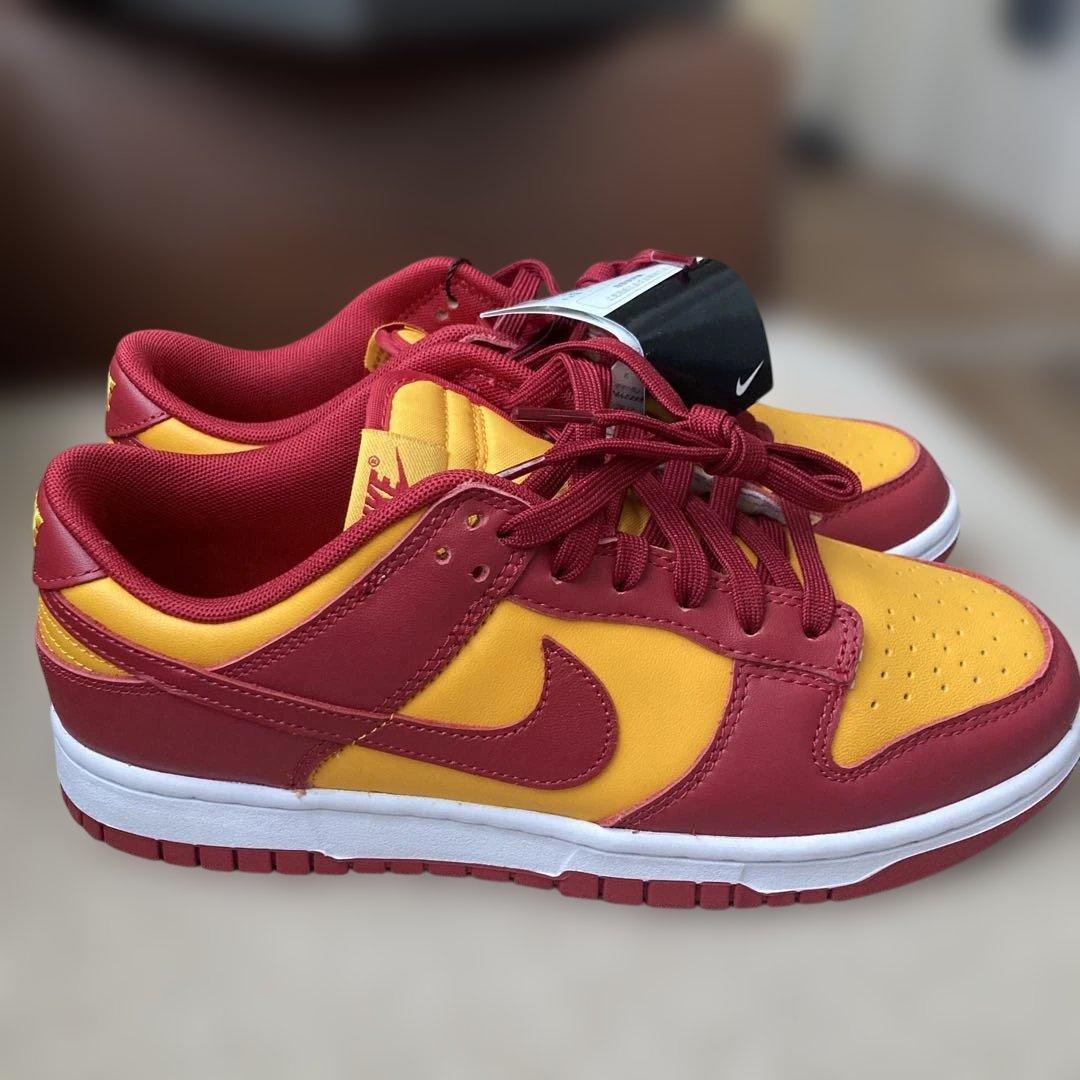 Nike Dunk Low 赤/黄 スニーカー