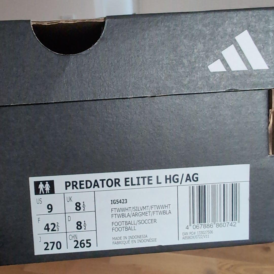 アディダス プレデターエリートHG/AG 27cm Predator Elite