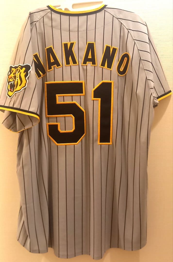 阪神タイガース 中野拓夢選手 ビジターユニフォーム Lサイズ
