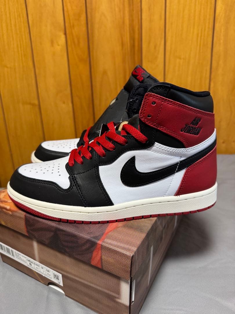 AIR JORDAN Ⅰ レトロ　BLACK TOE 1 US8 エアジョーダン