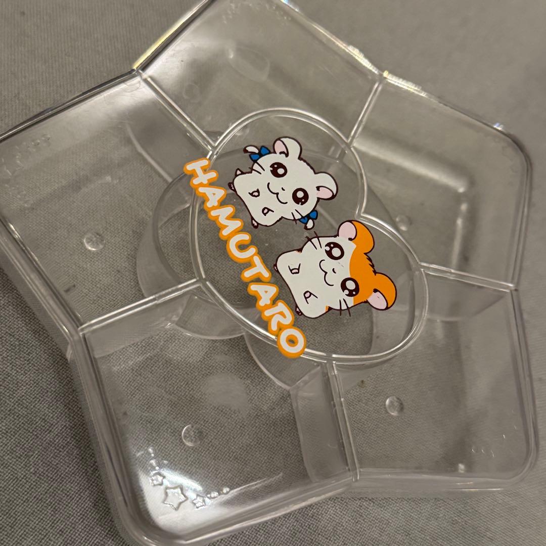 とっとこハム太郎星形クリアボックス透明ケース小物入れりぼんちゃん平成