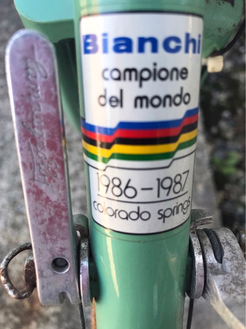 Bianchi campione del mondo 1986-1987 自転車