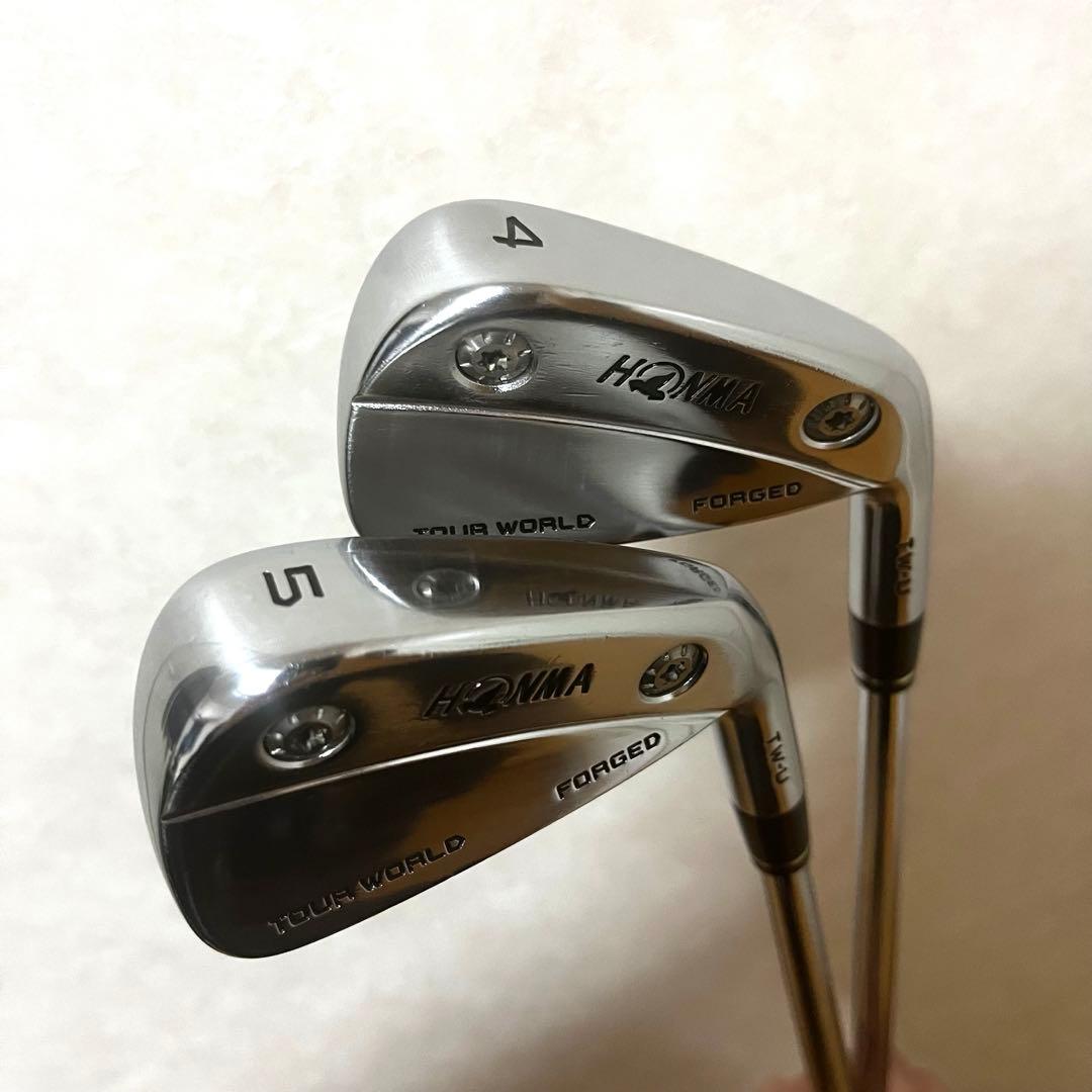TW-U FORGED HONMA ホンマ アイアン2本 4番 5番