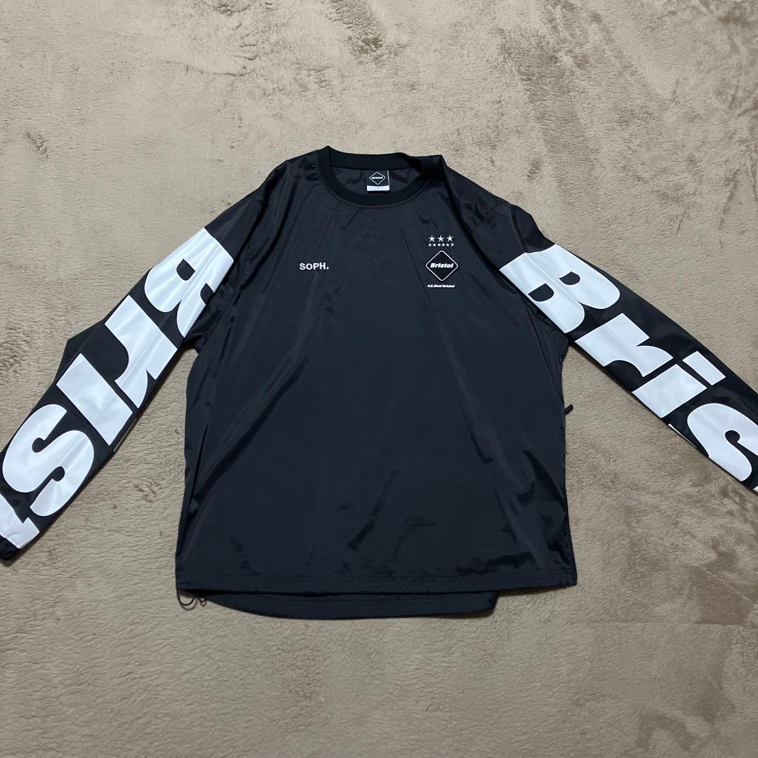 F.C..Real Bristol ナイロンジャケット ブラック 長袖ピステ・