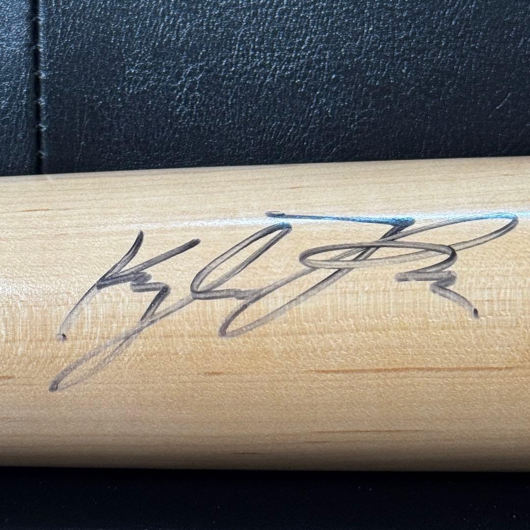 カイル タッカー 直筆サイン バット MLB ホログラム Old Hickory