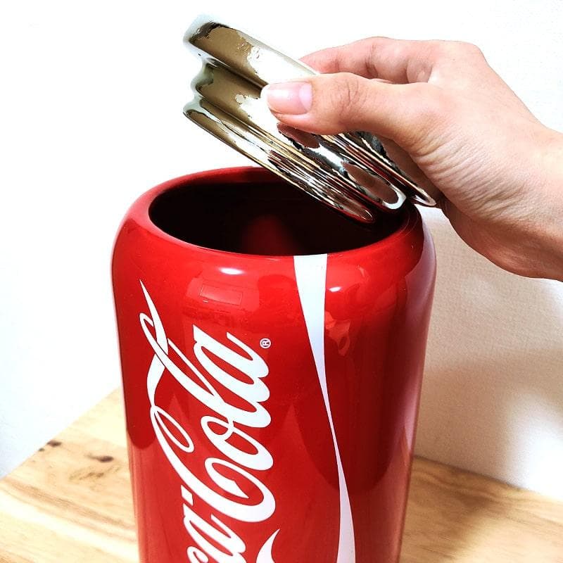 【訳あり】コカコーラ スナックジャー 保存容器 お菓子 COCA COLA 缶