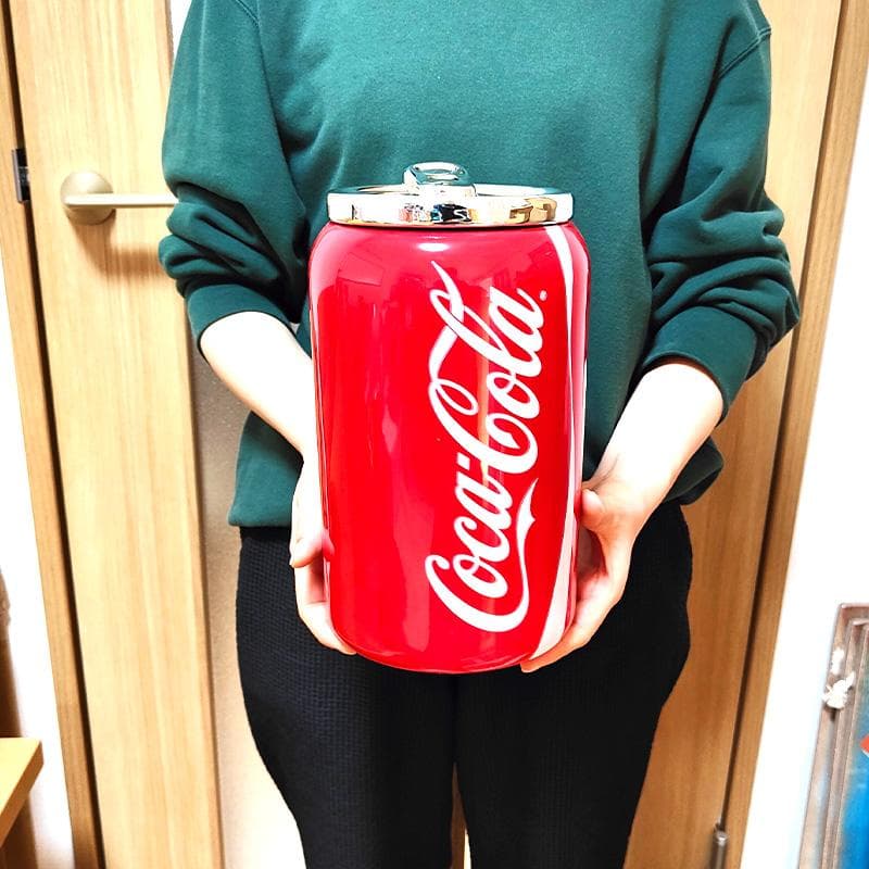 【訳あり】コカコーラ スナックジャー 保存容器 お菓子 COCA COLA 缶