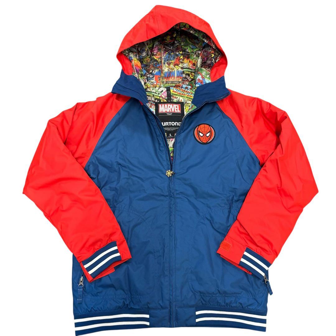 【即日発送 極美品】バートン マーベル スパイダーマン キッズスノーボードウェア