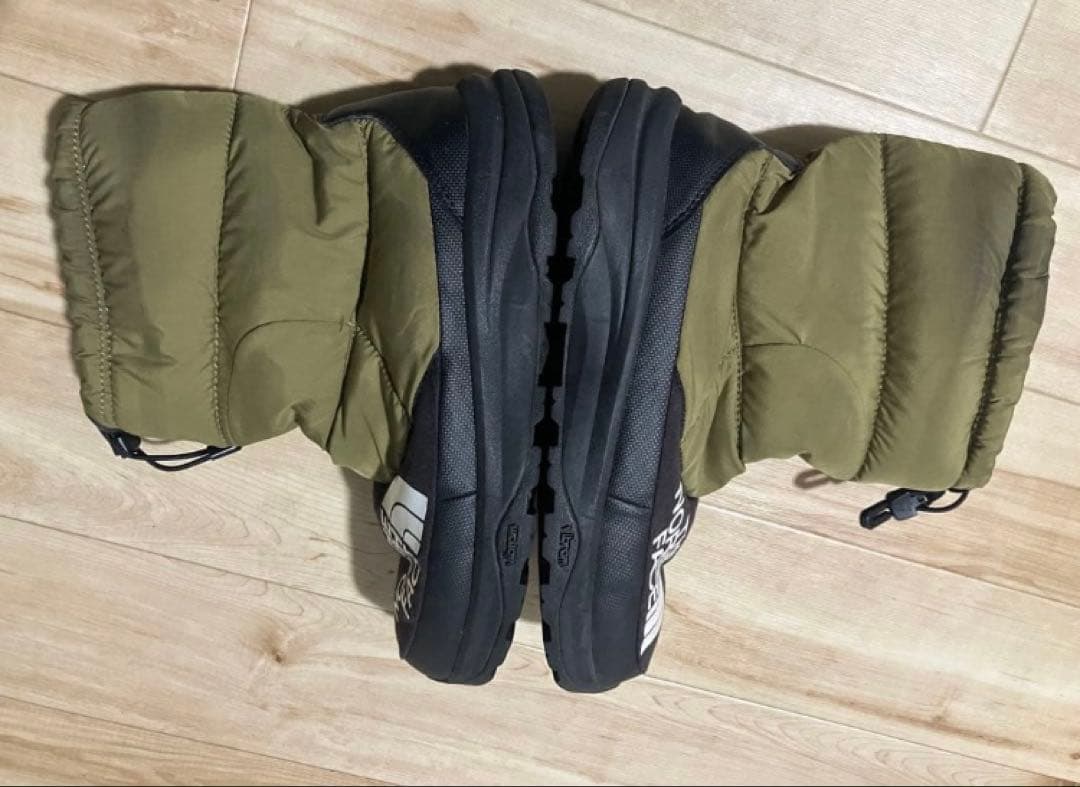 THE NORTH FACE ヌプシダウンブーティー ベージュ 防寒 27cm